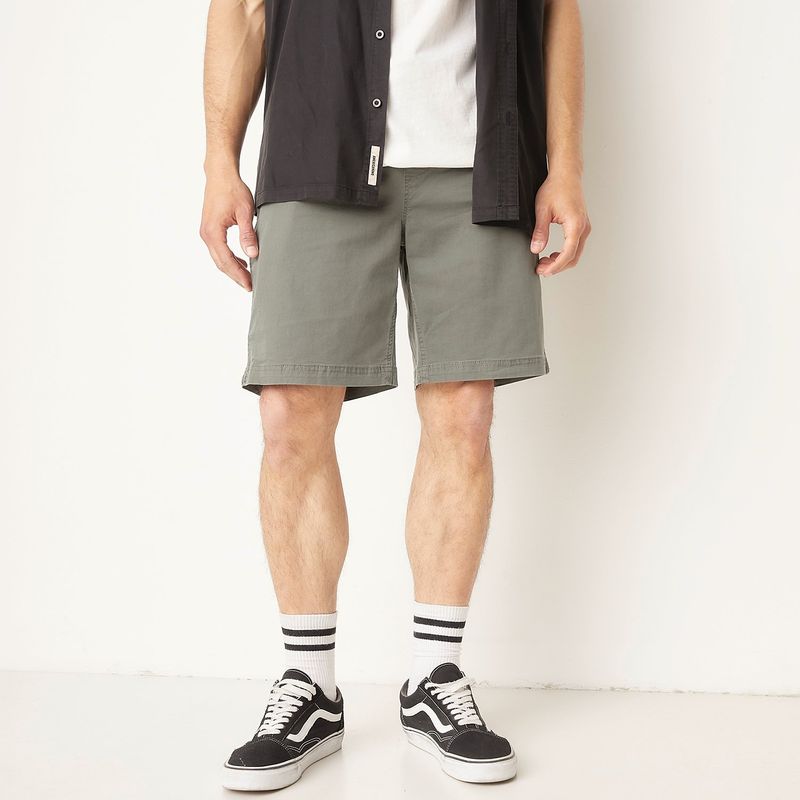 AMERICANINO - Bermuda Algodón Hombre Corte Americano