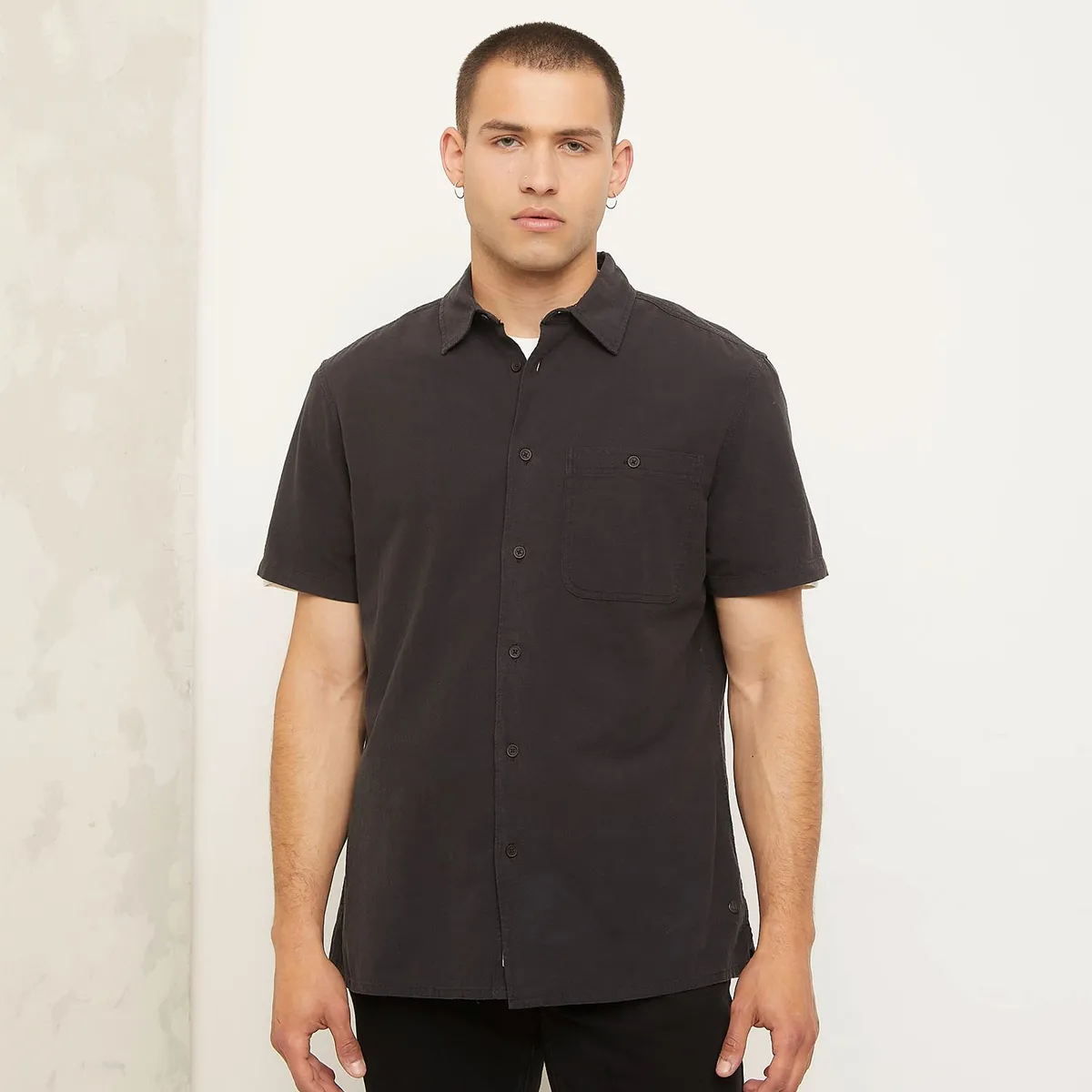 AMERICANINO - Camisa Manga Corta Algodón Hombre Americanino