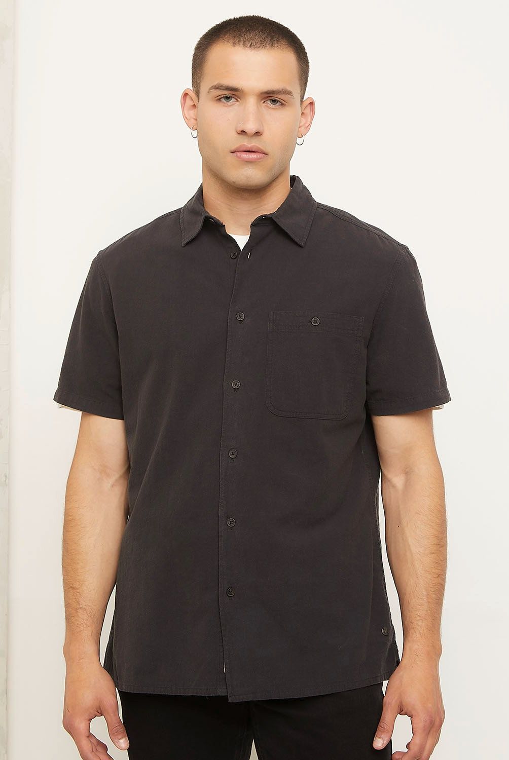 AMERICANINO - Camisa Manga Corta Algodón Hombre Americanino