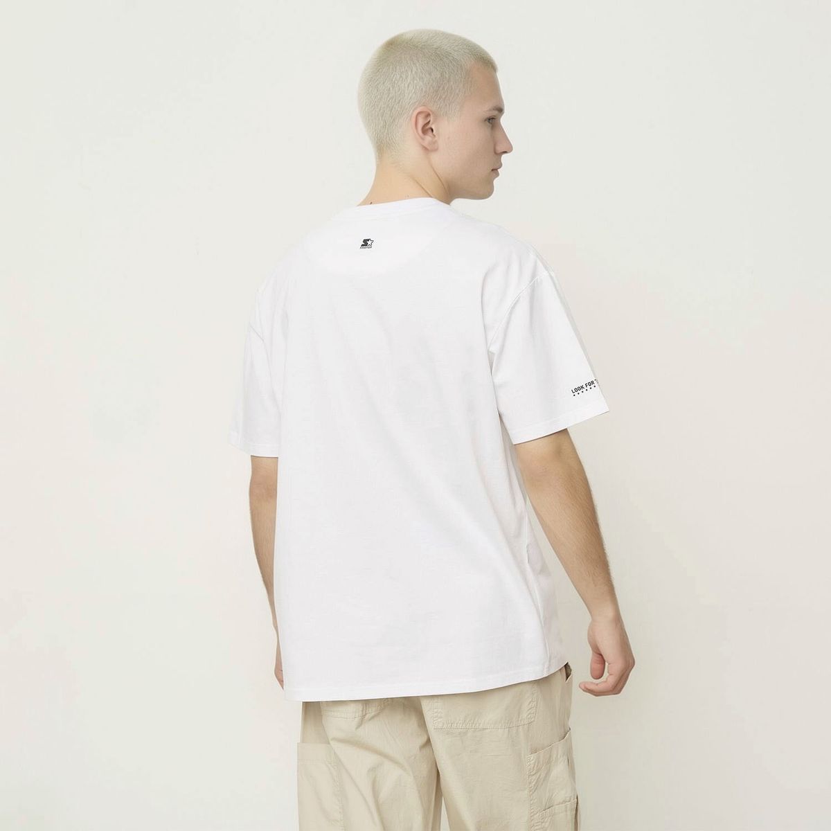 STARTER - Polera Manga Corta Algodón Relax Hombre Starter