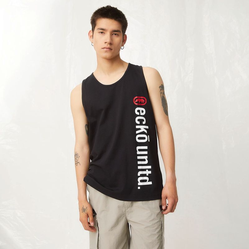 ECKO - Polera Sin Mangas Algodón Hombre Ecko
