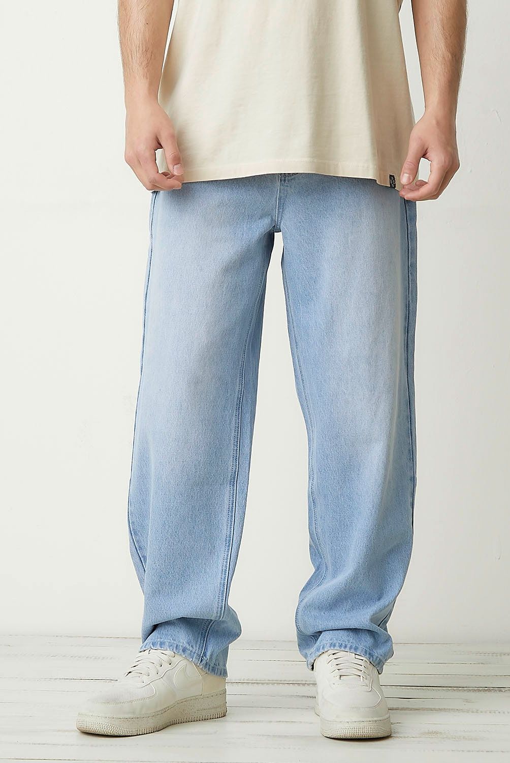 BEARCLIFF - Jeans Baggy Fit Hombre Bearcliff Algodón Urbano