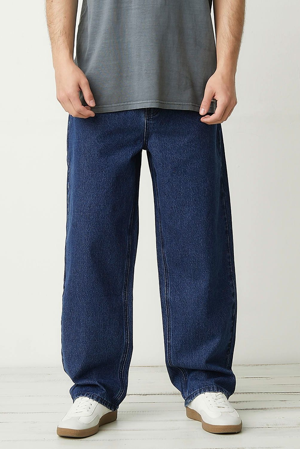 BEARCLIFF - Jeans Baggy Fit Hombre Bearcliff Algodón Urbano