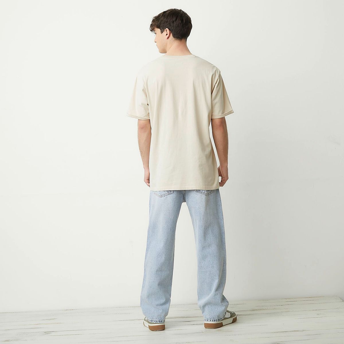 BEARCLIFF - Jeans Baggy Fit Hombre Bearcliff Algodón Urbano
