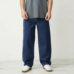 BEARCLIFF - Jeans Baggy Fit Hombre Algodón Urbano