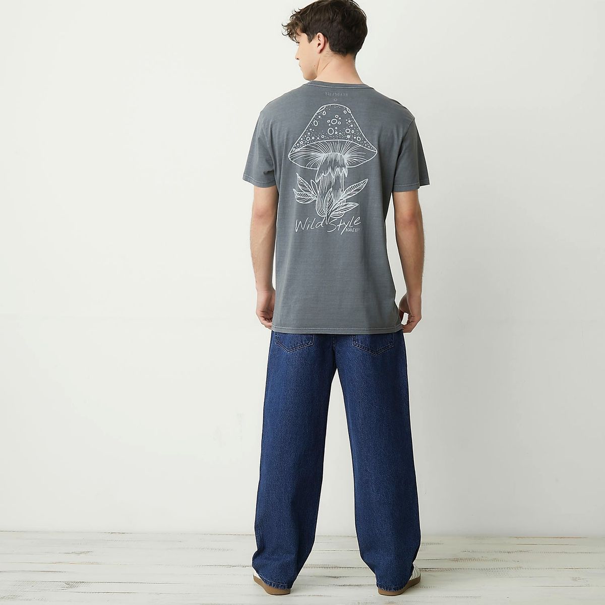 BEARCLIFF - Jeans Baggy Fit Hombre Bearcliff Algodón Urbano