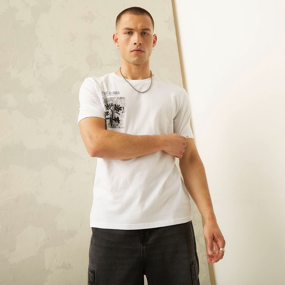 AMERICANINO - Polera Manga Corta Casual Hombre Americanino