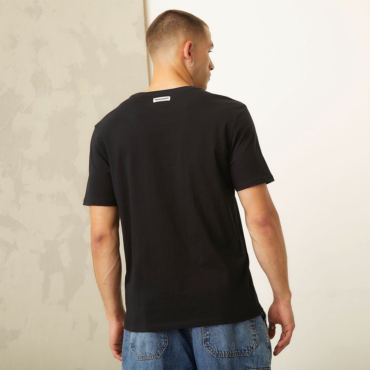 AMERICANINO - Polera Manga Corta Casual Hombre Americanino