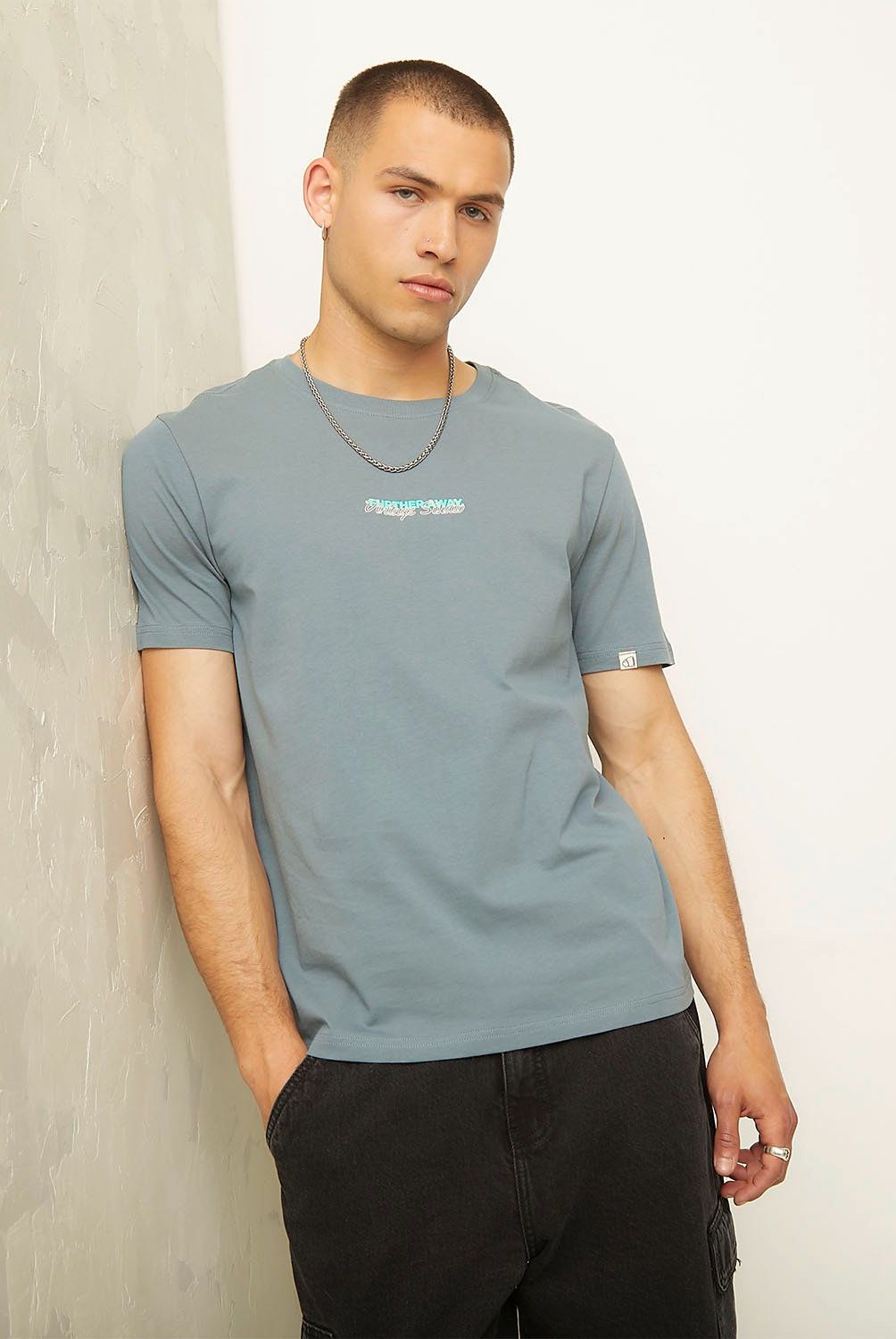 AMERICANINO - Polera Manga Corta Casual Hombre Americanino
