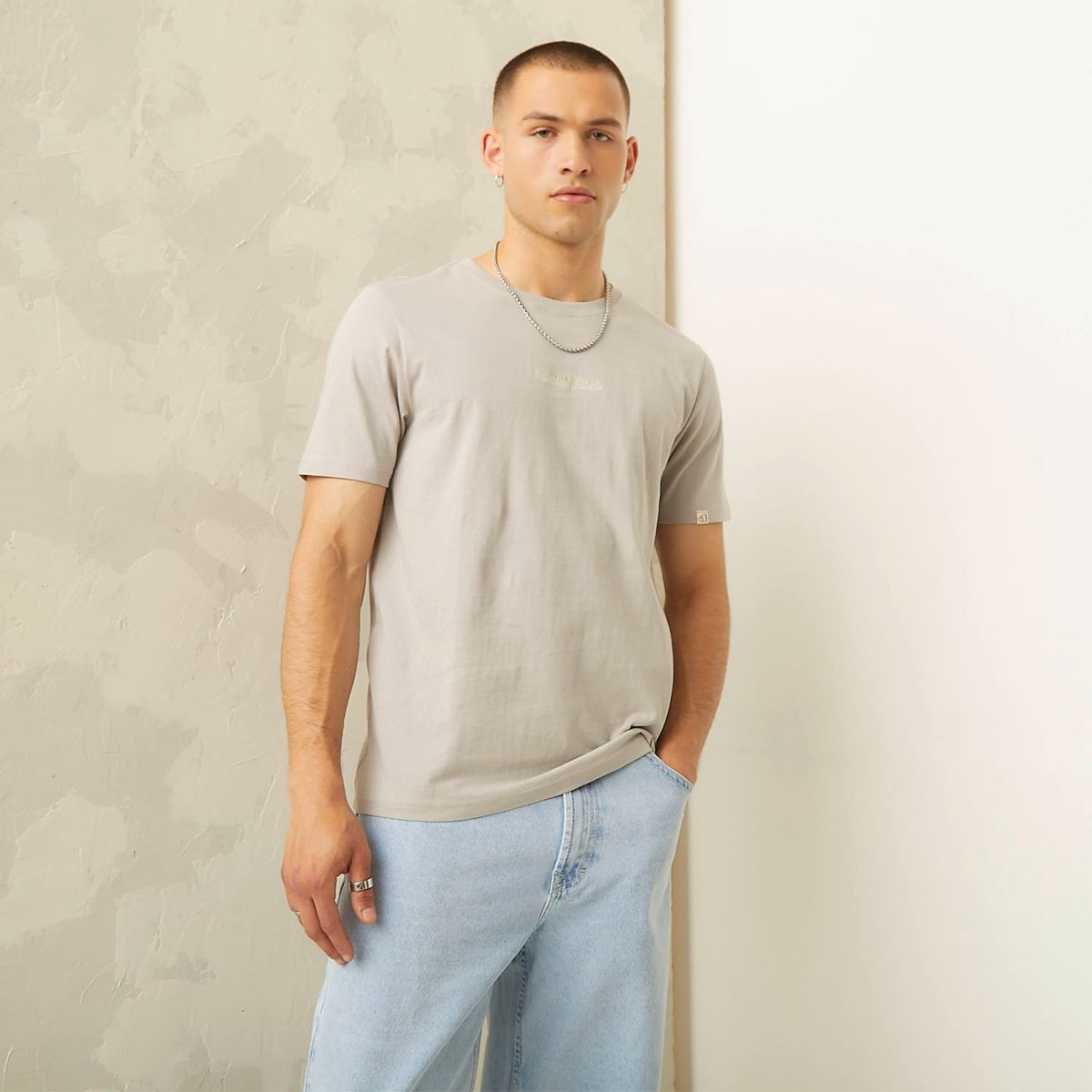 AMERICANINO - Polera Manga Corta Casual Hombre Americanino