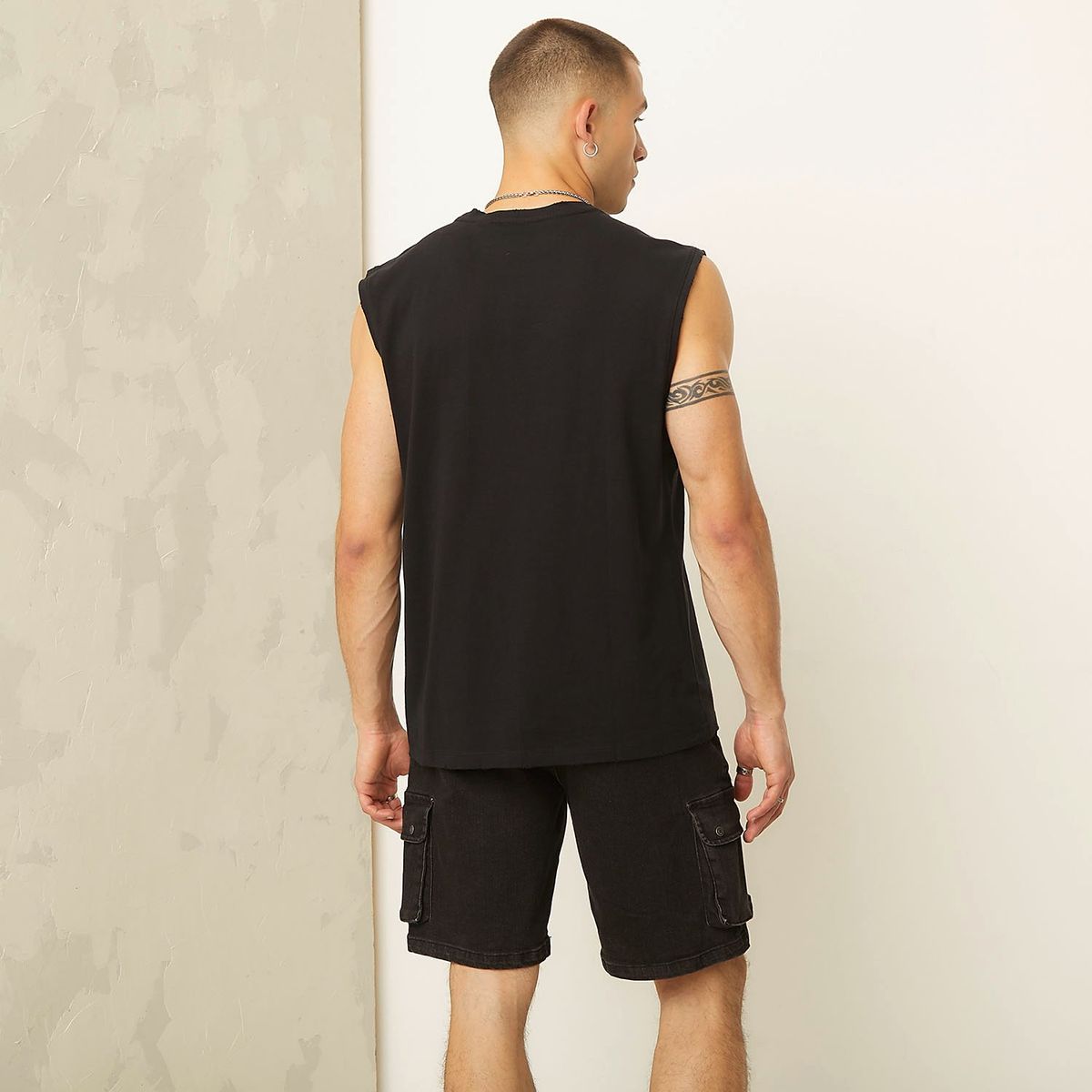 AMERICANINO - Polera Sin Mangas Casual Hombre Americanino