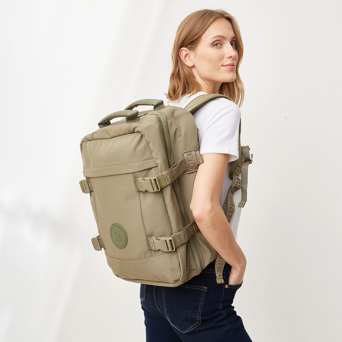 BENETTON - Mochila Impermeable de Viaje Benetton Viral