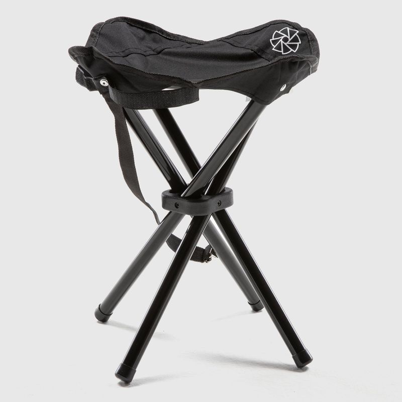 SCOOP - Silla de Camping Plegable Scoop PISO.ST Negra