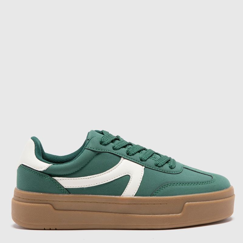 SYBILLA - Zapatilla Urbana Mujer Verde Sybilla