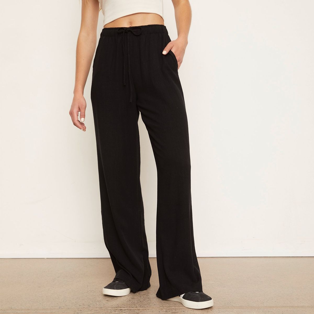 SYBILLA - Pantalón Recto Tiro Bajo Mujer Sybilla