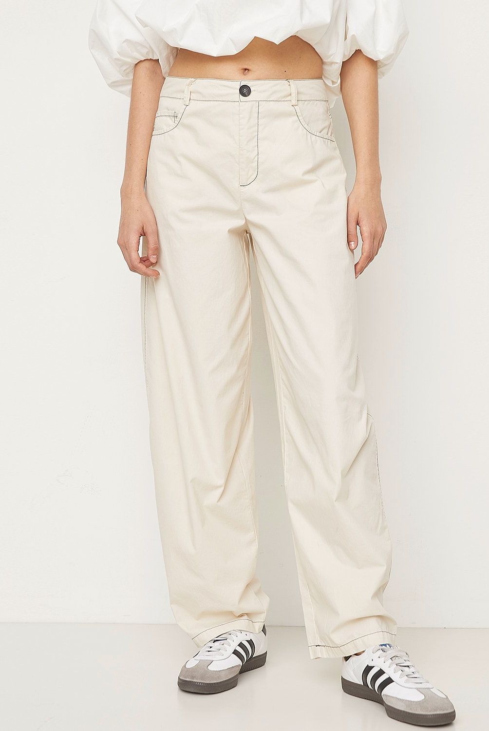 SYBILLA - Jeans Ballon Tiro Alto Mujer Sybilla