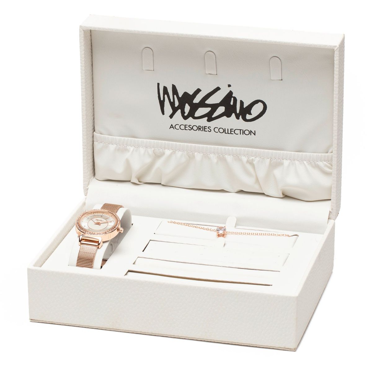 MOSSIMO - Set de Reloj, Collar y Aros Mossimo para Mujer