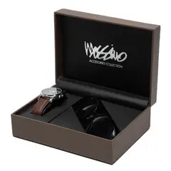MOSSIMO - Set Reloj y Lentes de Sol para Hombre