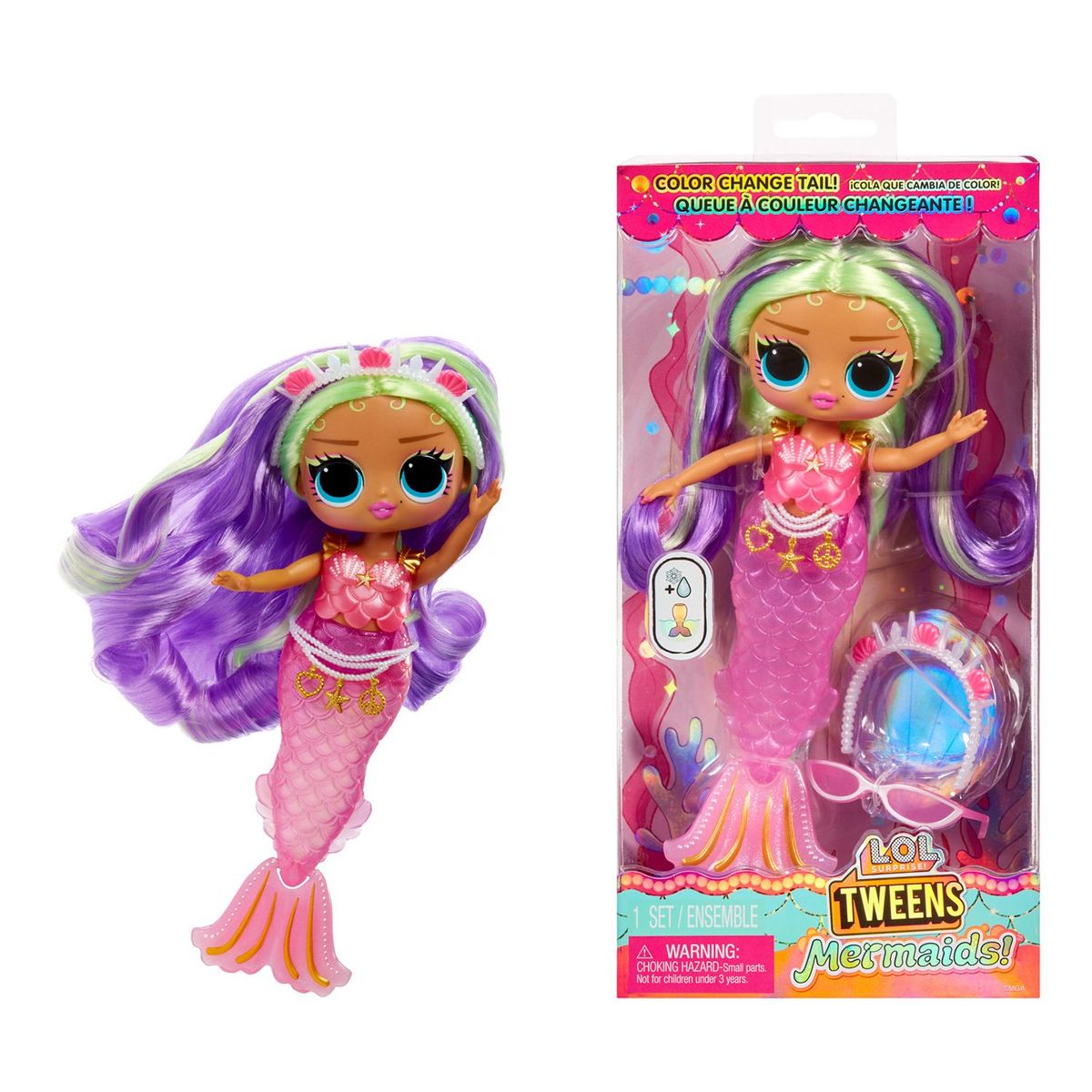LOL - LOL Surprise Tweens - Muñeca Sirena Cleo Cove