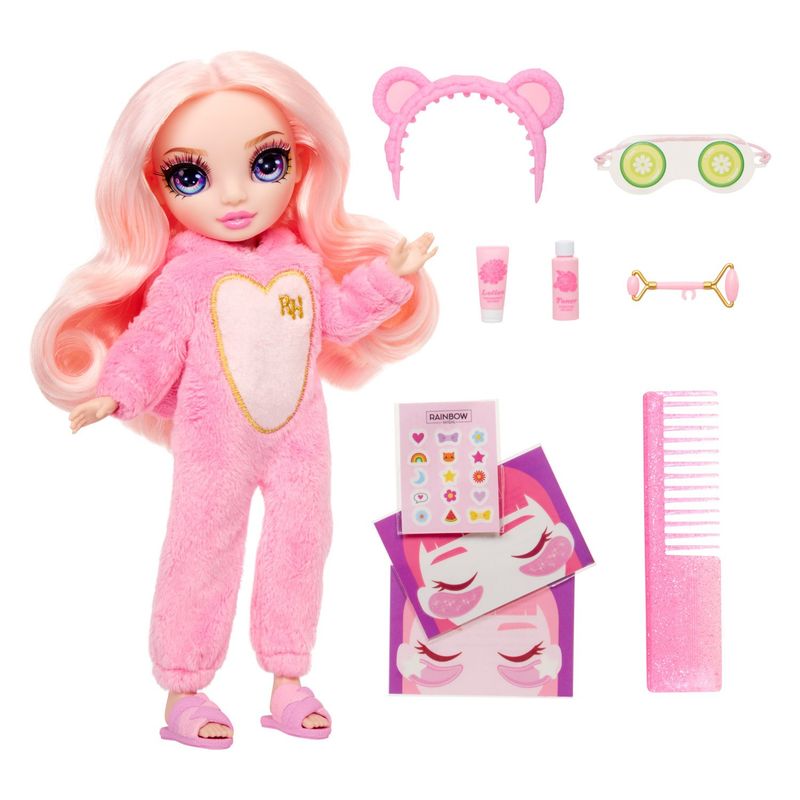 RAINBOW HIGH - Junior High Pj Party Fashion Doll-  Bella (Pink) Rainbow High