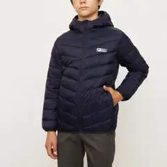 DOO AUSTRALIA - Parka Unisex Con Gorro Azul Marino
