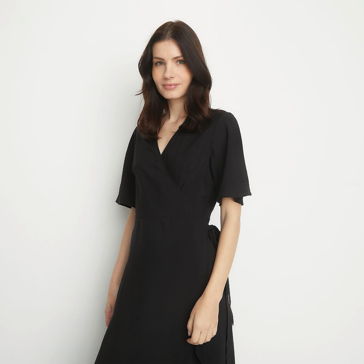 APOLOGY - Vestido Midi Mujer Apology Volados