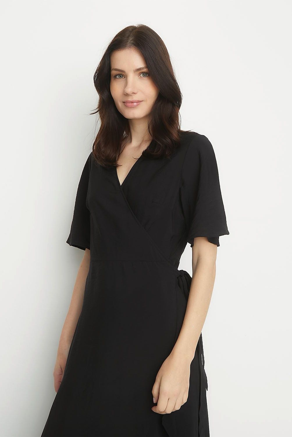 APOLOGY - Vestido Midi Mujer Apology Volados