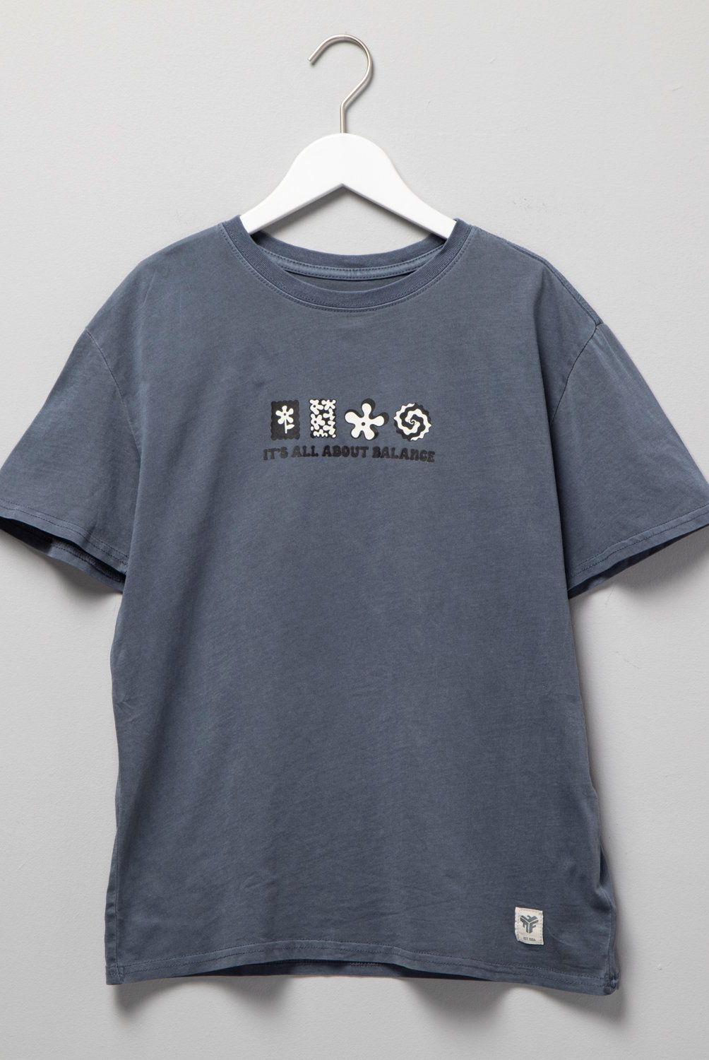 FEDERATION - Polera Federation Estampada Manga Corta Niño Algodón