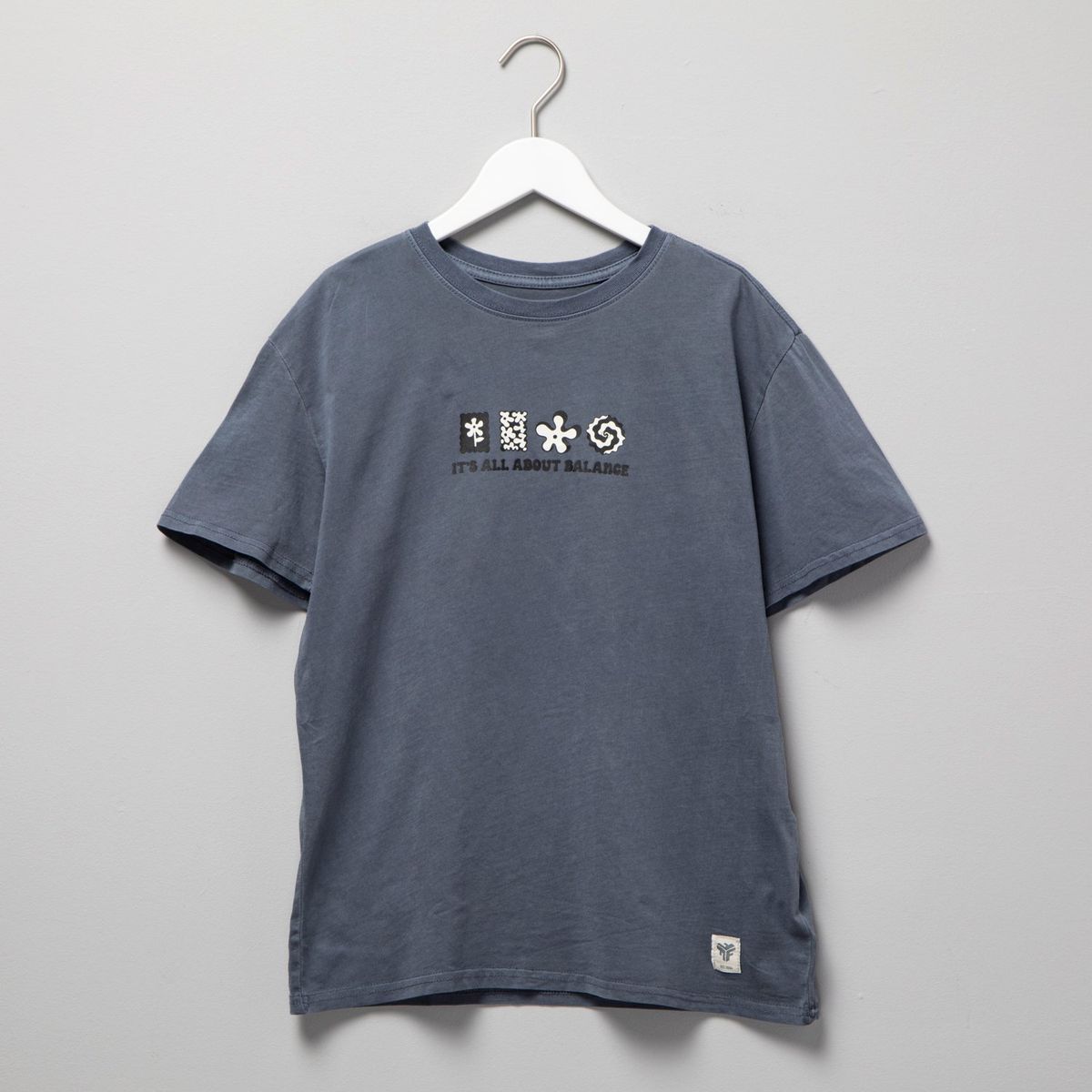 FEDERATION - Polera Federation Estampada Manga Corta Niño Algodón