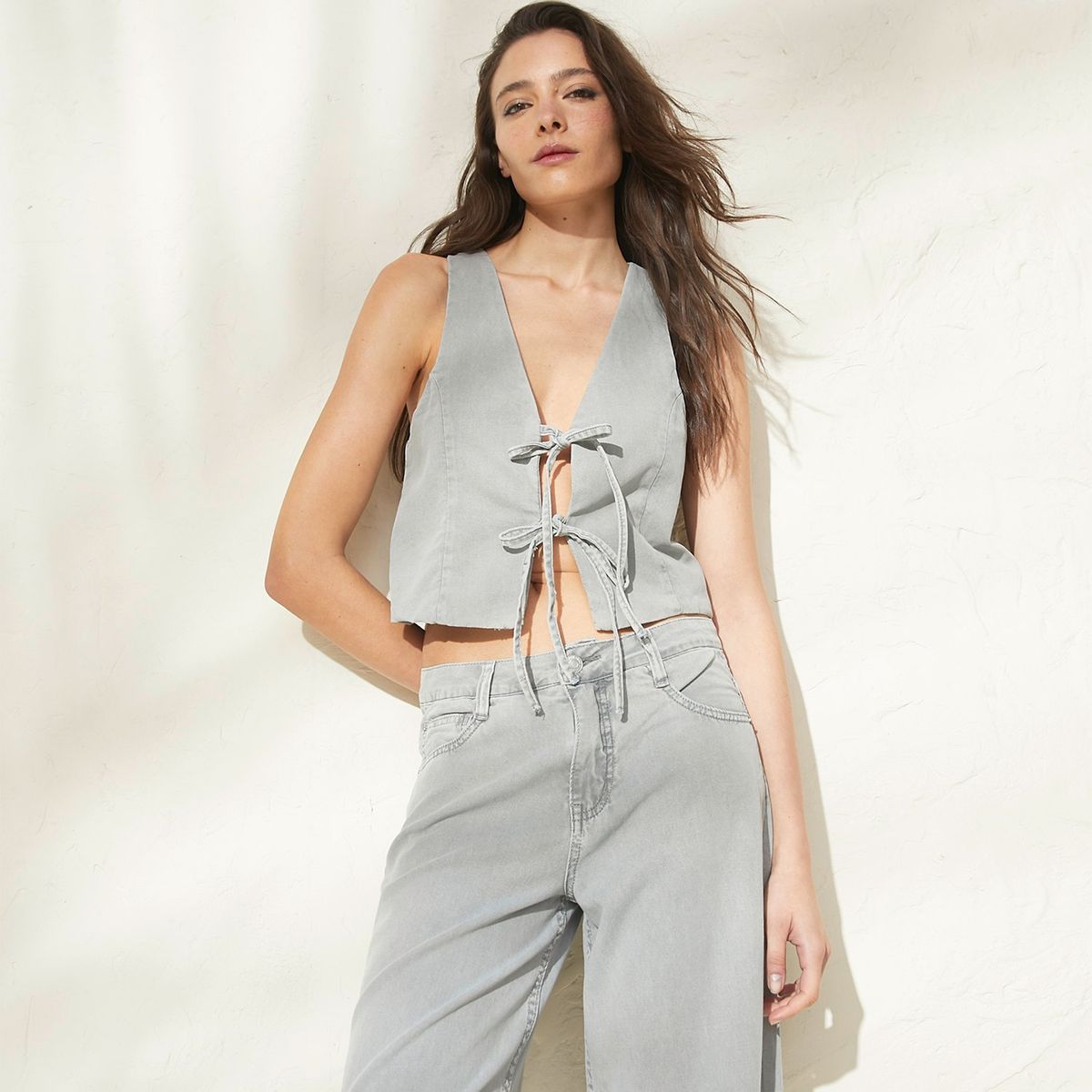 AMERICANINO - Blusa Vest Sin Mangas Mujer Americanino