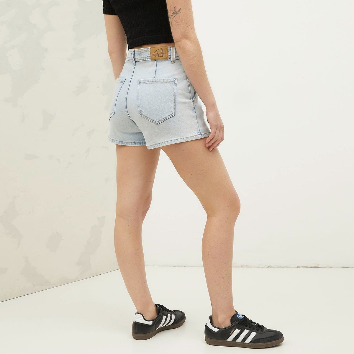 AMERICANINO - Falda Corta Denim Mujer Americanino