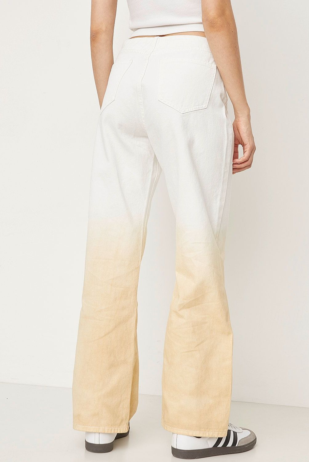 SYBILLA - Jeans Wide Leg Tiro Alto Mujer Sybilla