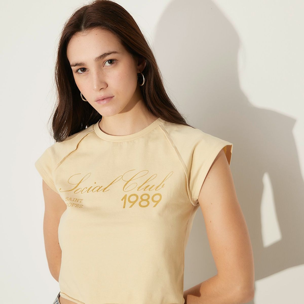 SYBILLA - Polera Sybilla Mujer Algodón Estampada Sin Mangas