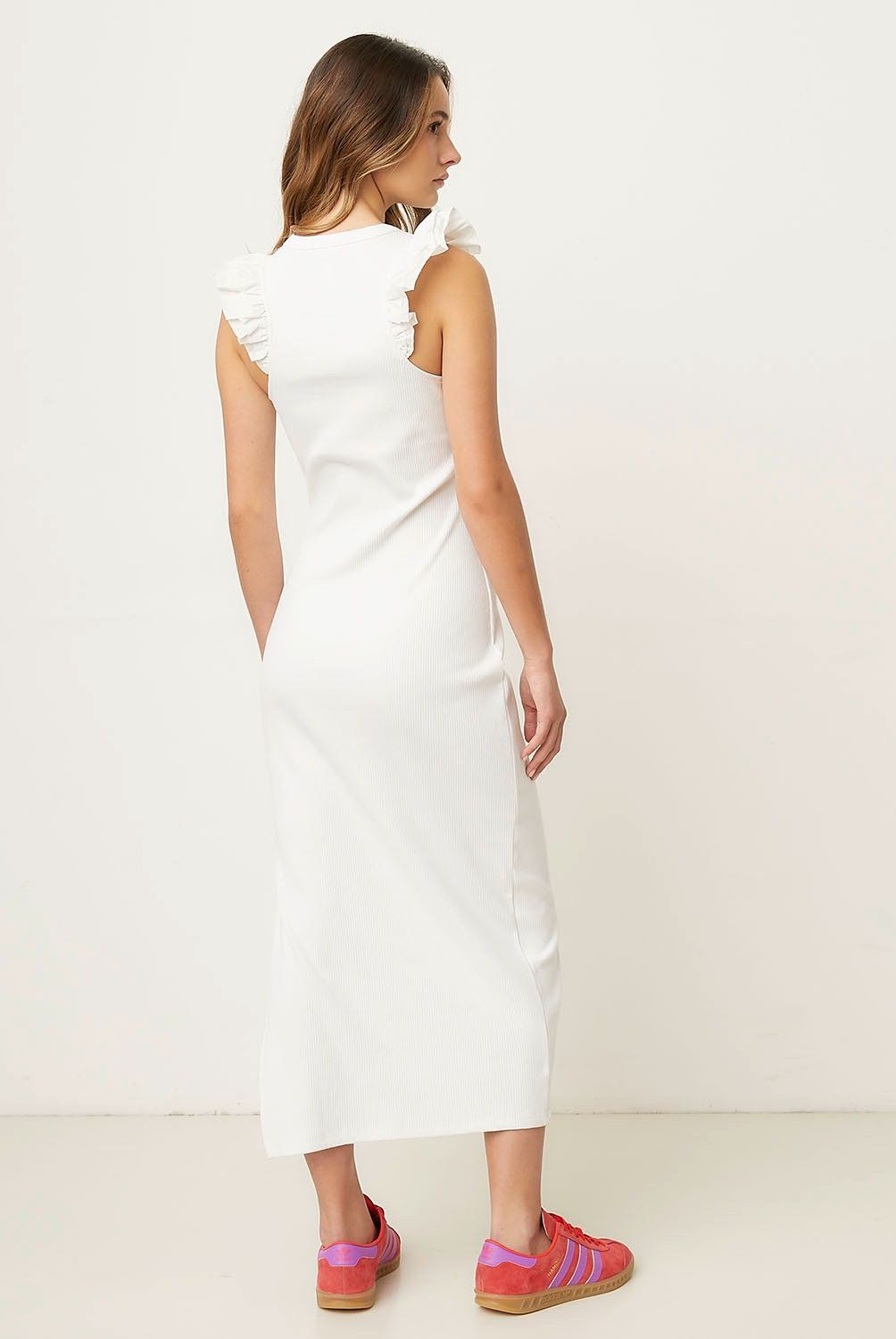 SYBILLA - Vestido Midi Punto Mujer Sybilla