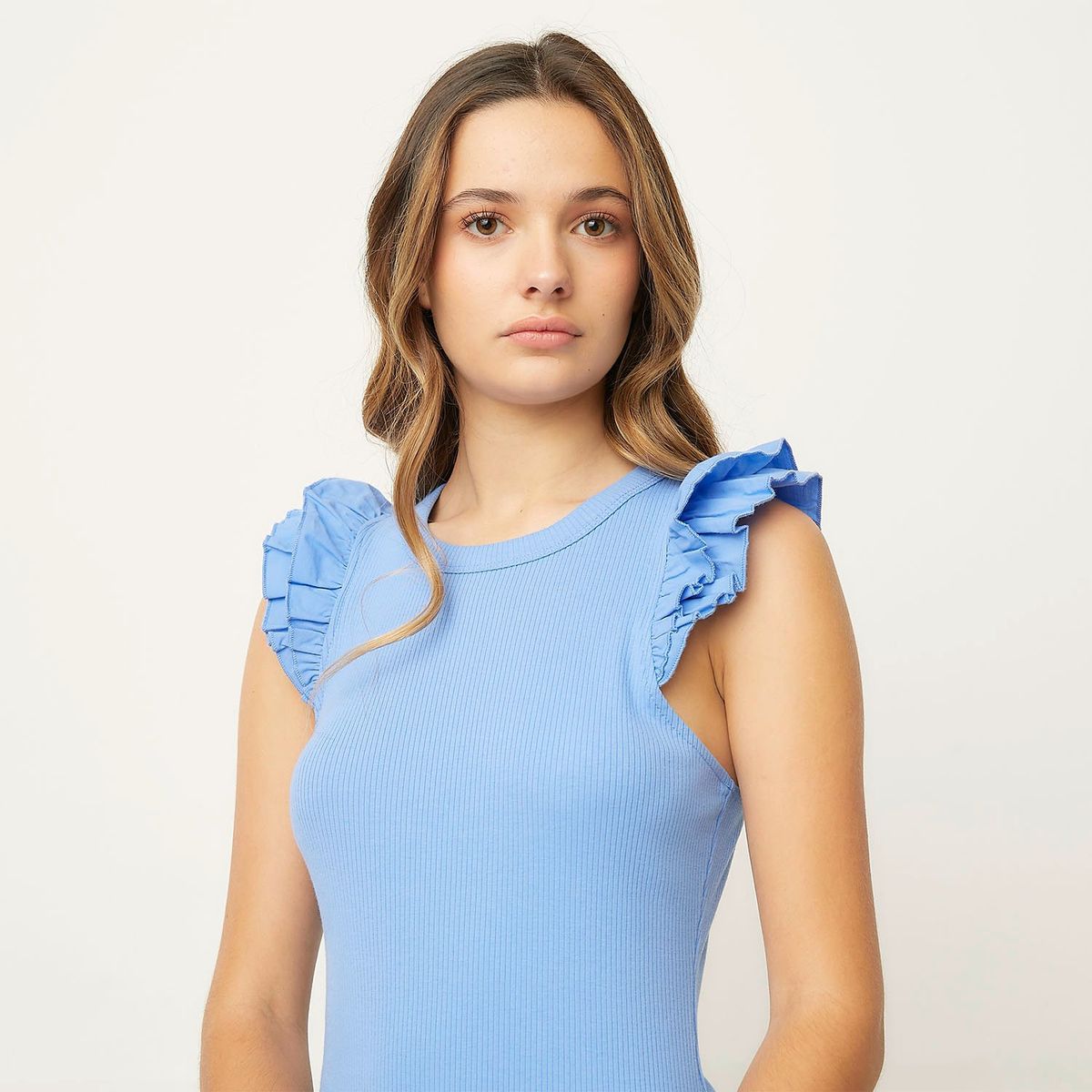 SYBILLA - Vestido Midi Punto Mujer Sybilla