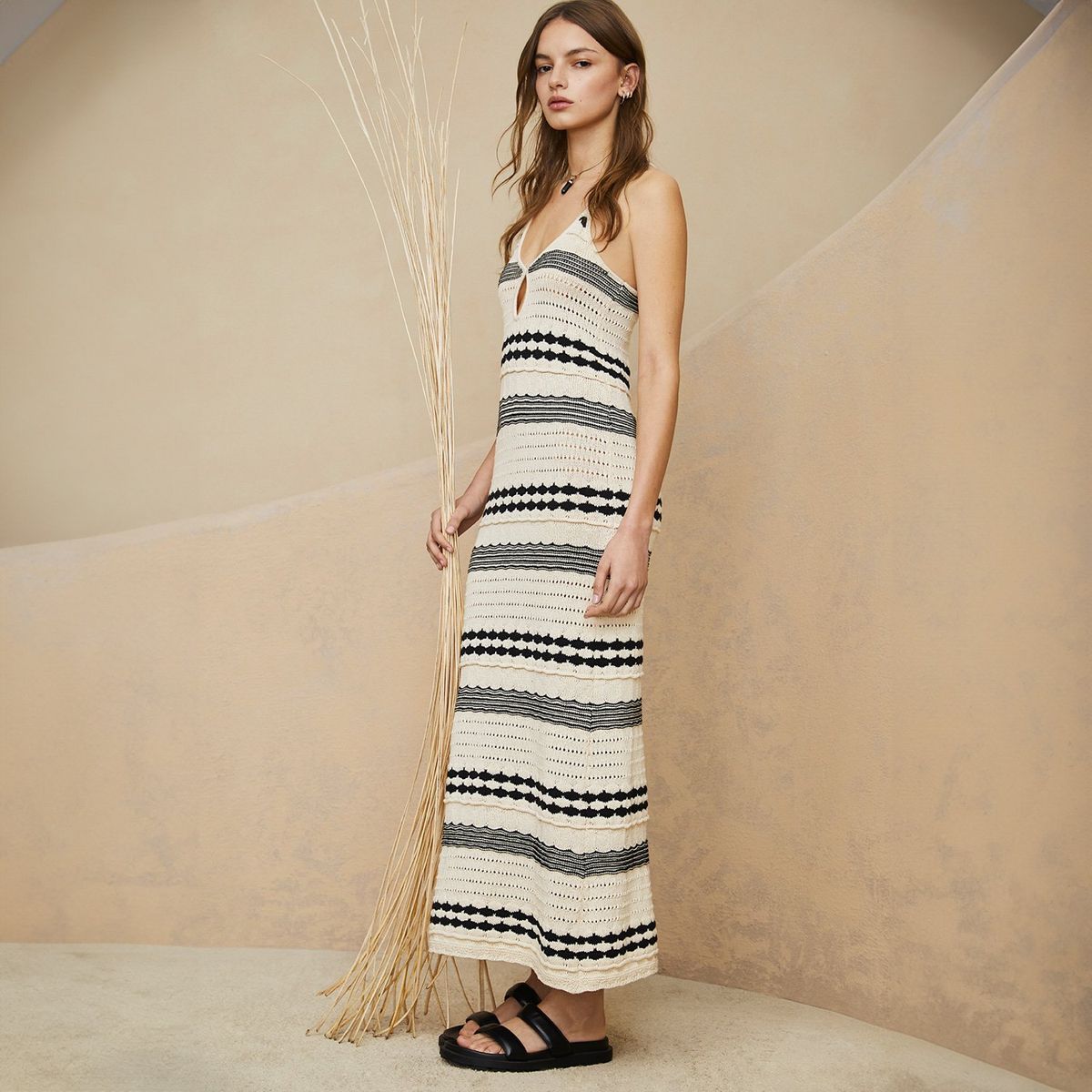 AMERICANINO - Vestido Midi Mujer Americanino