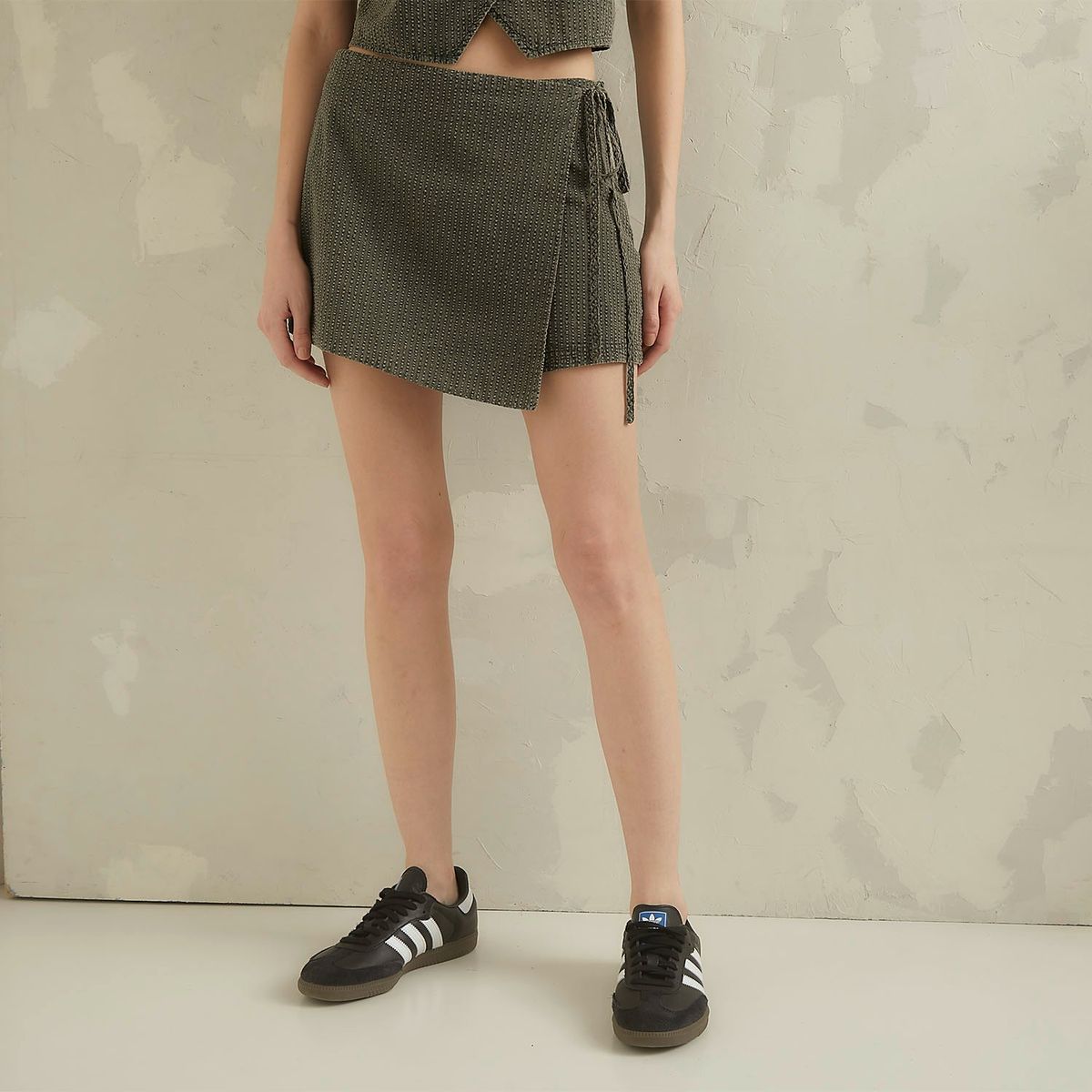 AMERICANINO - Falda Short Corta Algodón Mujer Americanino