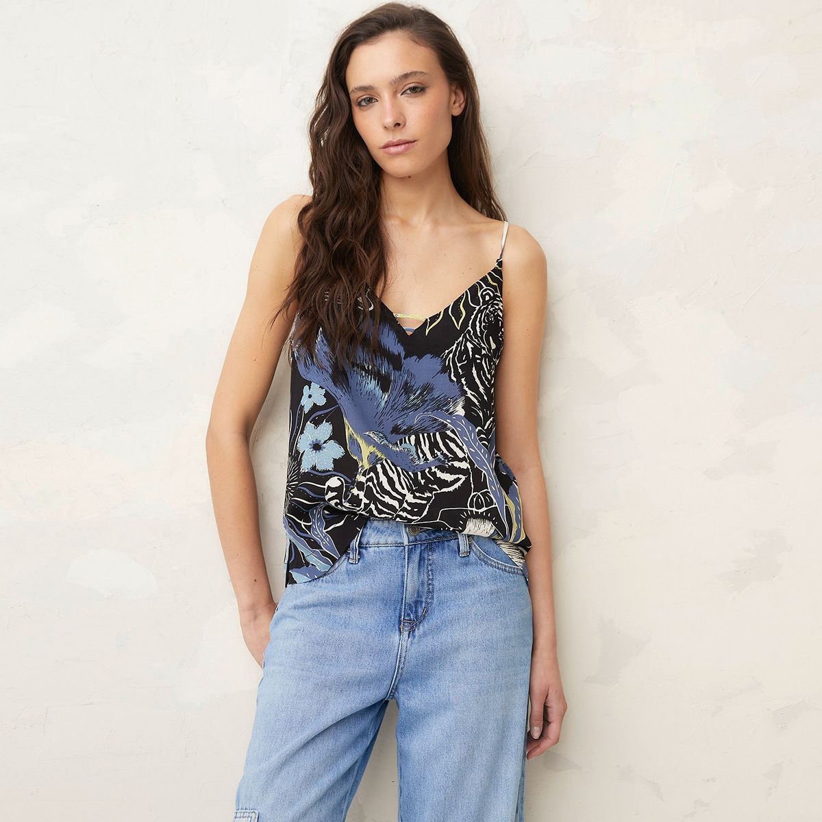 AMERICANINO - Blusa Sin Mangas Mujer Americanino