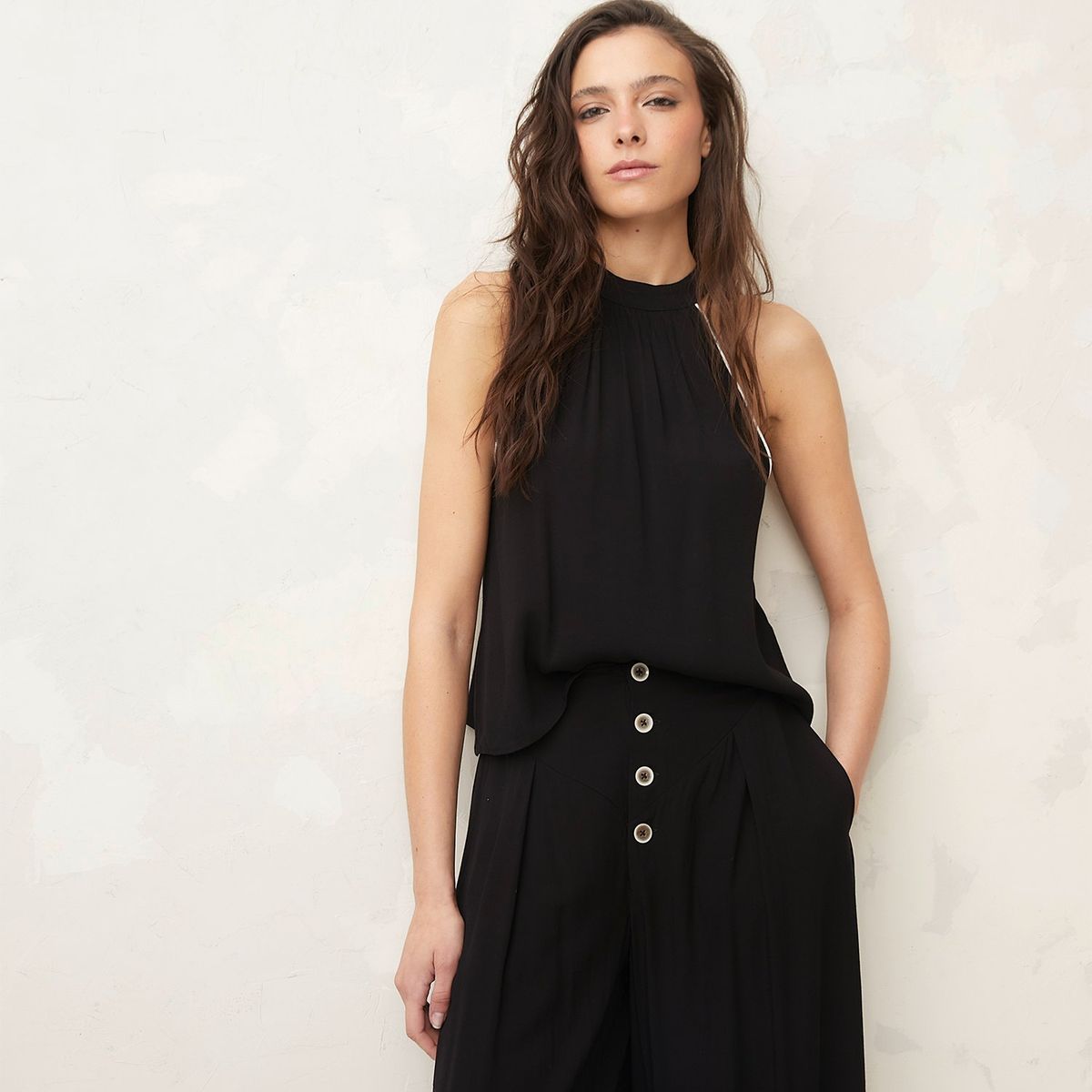 AMERICANINO - Blusa Sin Mangas Mujer Americanino