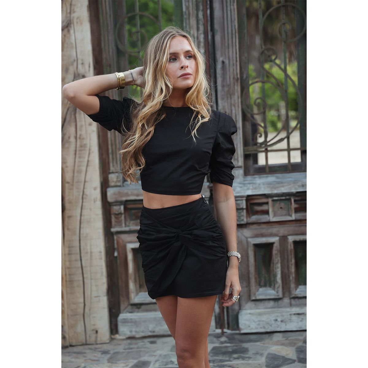 SYBILLA - Falda Algodón Mujer Sybilla Por Paula Mekis