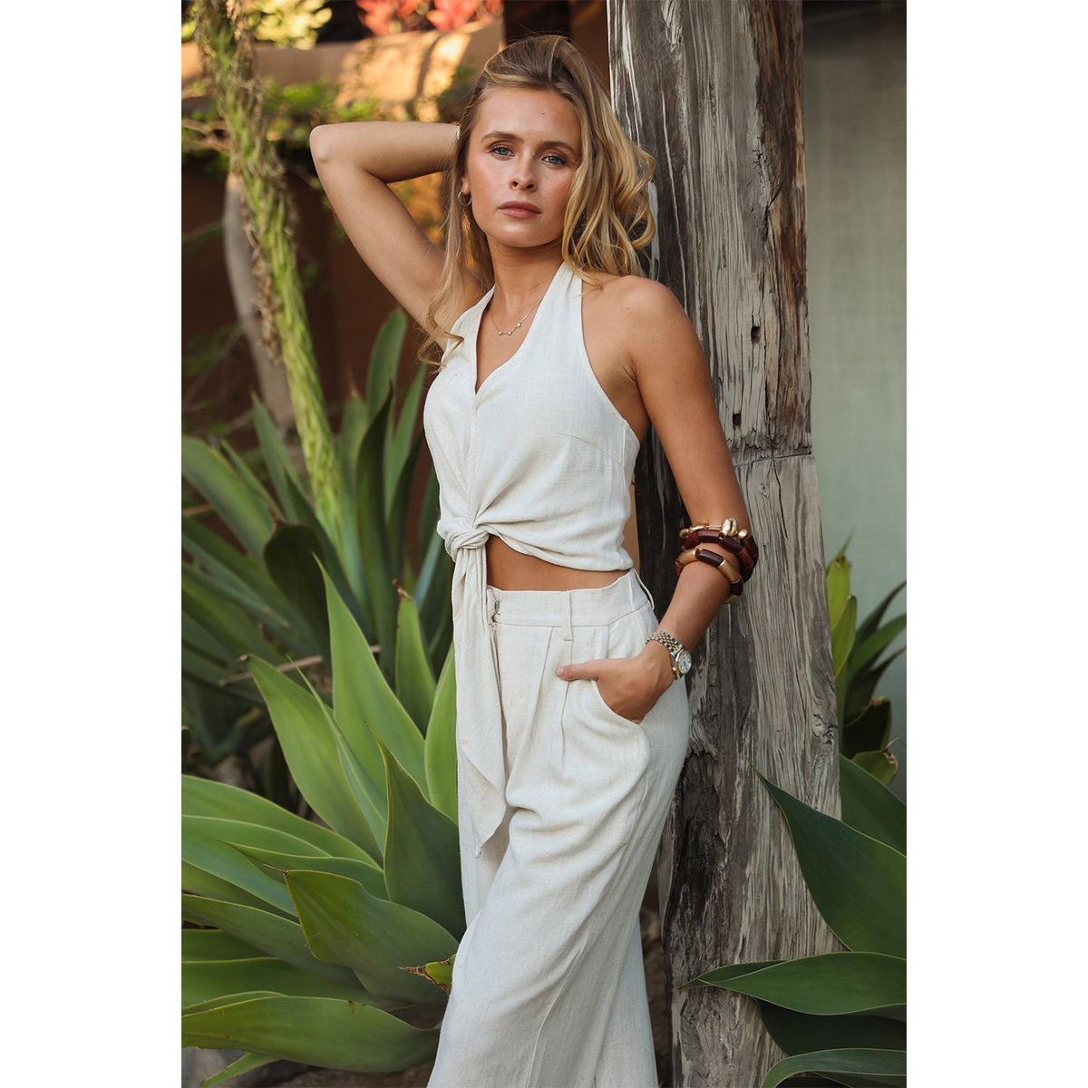 SYBILLA - Blusa Sin Mangas Mujer Sybilla Por Paula Mekis