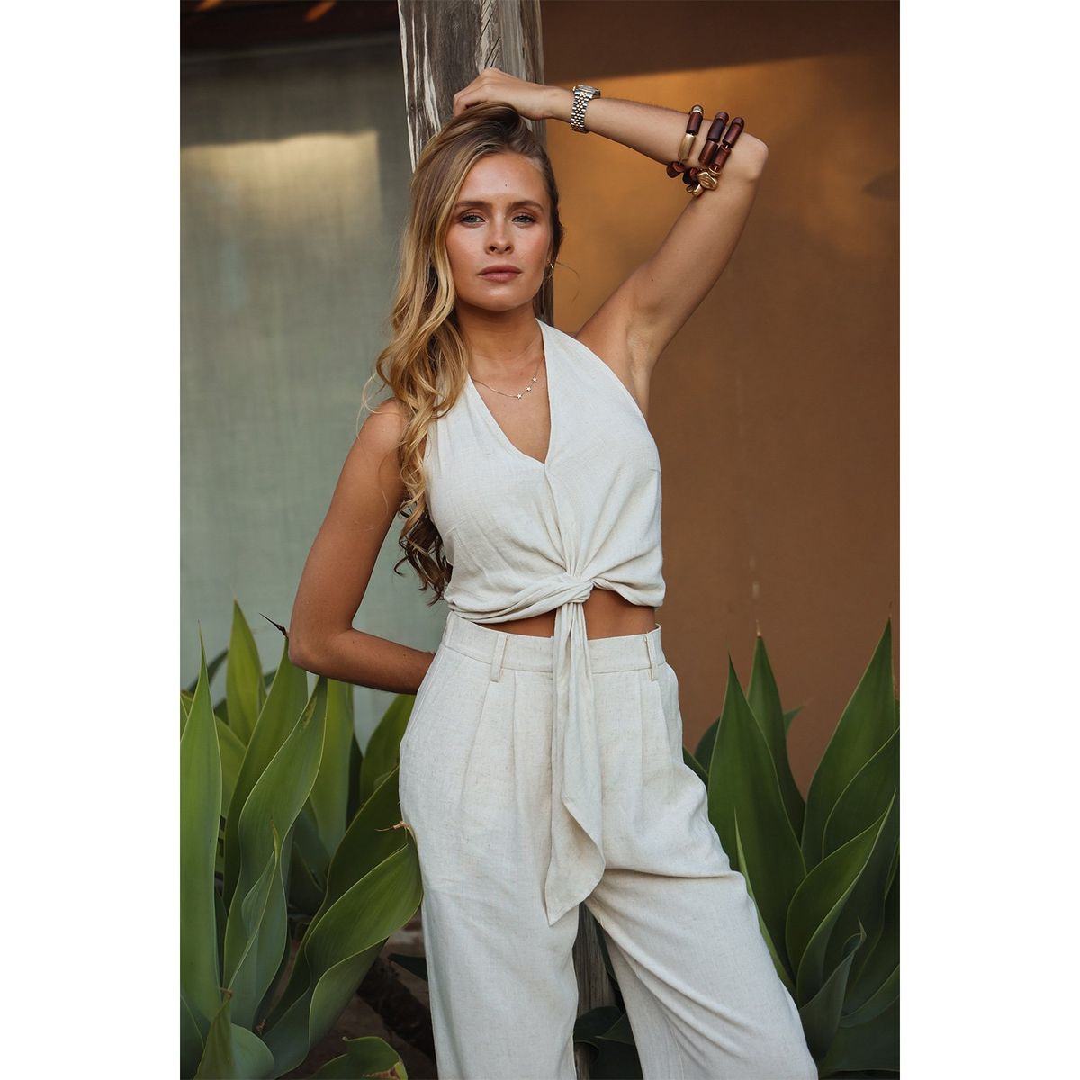 SYBILLA - Blusa Sin Mangas Mujer Sybilla Por Paula Mekis