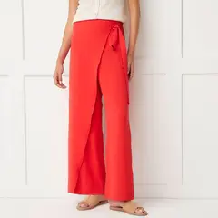BASEMENT - Pantalón Mujer Estilo Casual Diseño Liso
