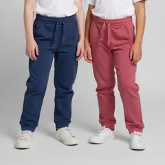 YAMP - Pack 2 Pantalones Buzo Afranelado Niña Jogger