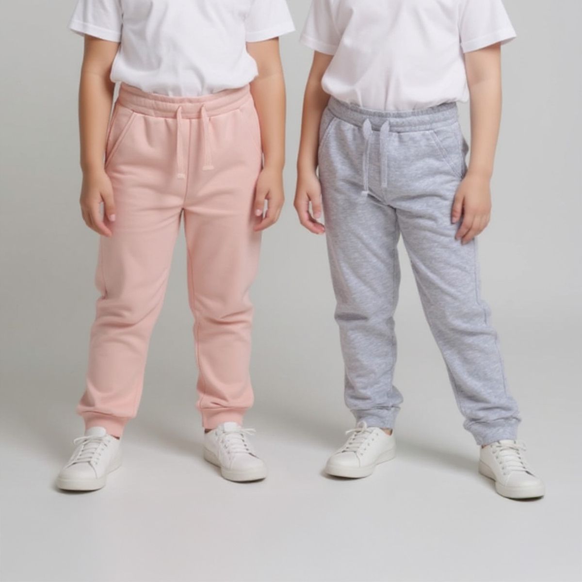 YAMP - Pack 2 Pantalones Buzo Afranelado Niña Yamp Jogger