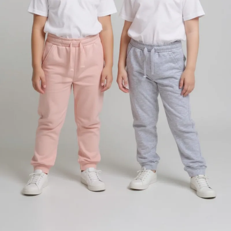 YAMP - Pack 2 Pantalones Buzo Afranelado Niña Yamp Jogger