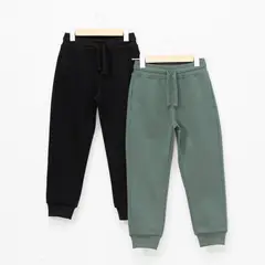 YAMP - Pack 2 Pantalones De Buzo Afranelado Niño