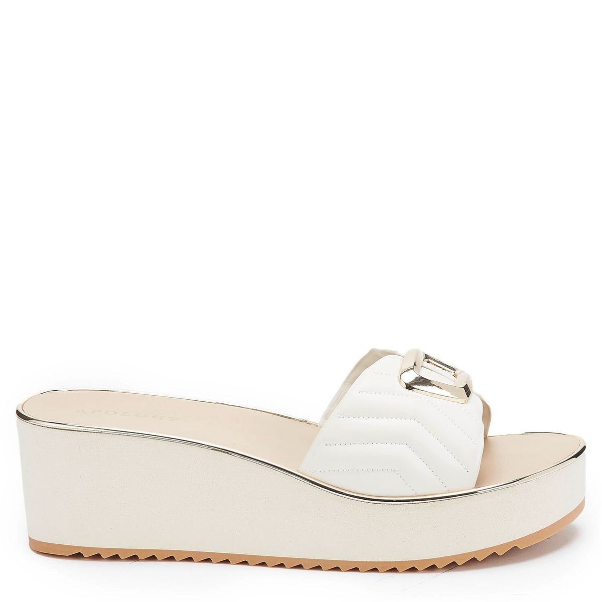 APOLOGY - Sandalia Mujer Blanco Apology