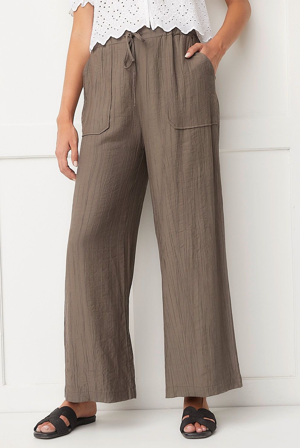 BASEMENT - Pantalón Culotte Basement Mujer Viscosa