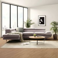 Sofá Seccional Izquierdo Okinawa 4 Cuerpos